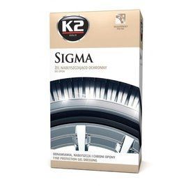 Гель для полірування та догляду за шинами K2 Sigma 500 мл K20456 фото