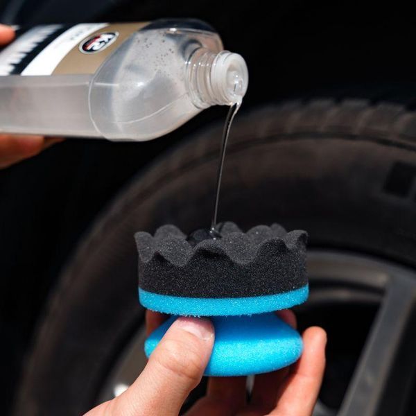 Губка-аппликатор K2 Tyre Аpplicator для полировки шин D 8 см K20578 фото