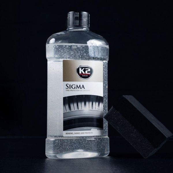 Гель для полировки и ухода за шинами K2 Sigma 500 мл K20456 фото