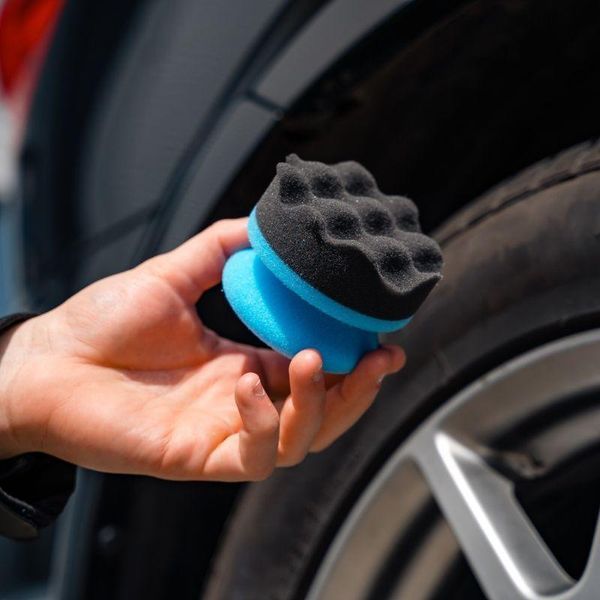 Губка-аппликатор K2 Tyre Аpplicator для полировки шин D 8 см K20578 фото