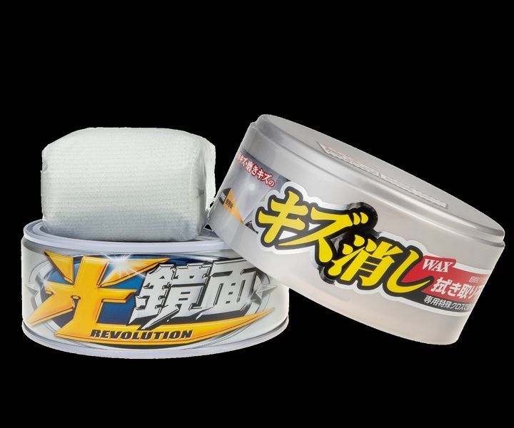 Твердый воск SOFT99 Scratch Clear Wax Mirror Finish Silver 419 фото
