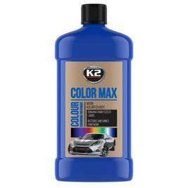 Полироль восковый для кузова K2 Max Color синий 500 мл K20343 фото