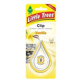Ароматизатор для салону авто Little Trees Clip "Ваніль" 30 г MT0105 фото