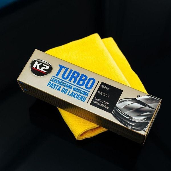 Паста для полировки кузова K2 Turbo Tempo 120 г K20109 фото