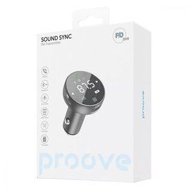 АЗП Proove FM Launcher Sound Sync 30W (PD+QC3.0) Type-C+USB 50880 фото