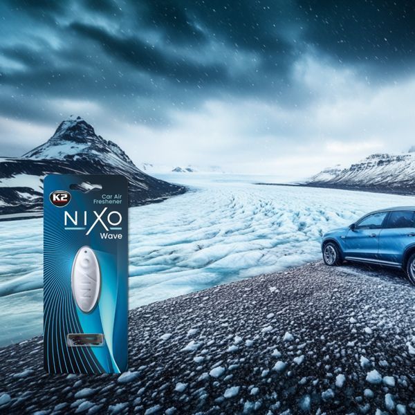 Ароматизатор для салона авто К2 Nixo Wave морозный север 30 г K20785 фото