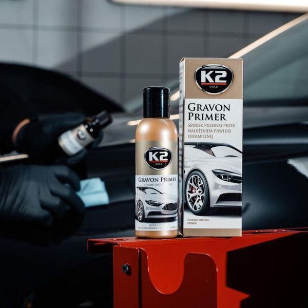 Средство для полировки перед нанесением керамического покрытия K2 Gravon Primer 140 г K20579 фото