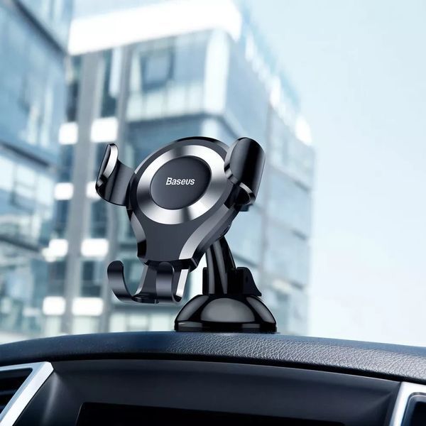 Автомобільний тримач Baseus Osculum Type Gravity Car Mount 21743 фото