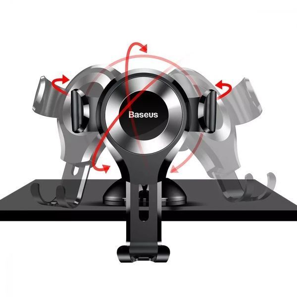 Автомобільний тримач Baseus Osculum Type Gravity Car Mount 21743 фото
