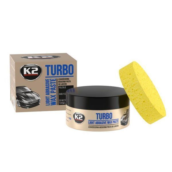 Паста для полірування кузова К2 Turbo 250 г K20631 фото
