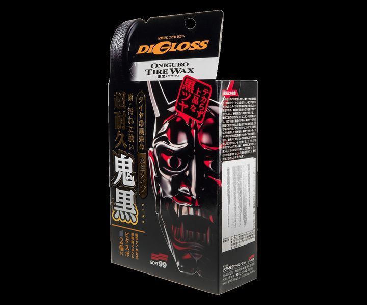 Чорніння для шин SOFT99 DiGloss Black Devil Tire Wax 2099 фото