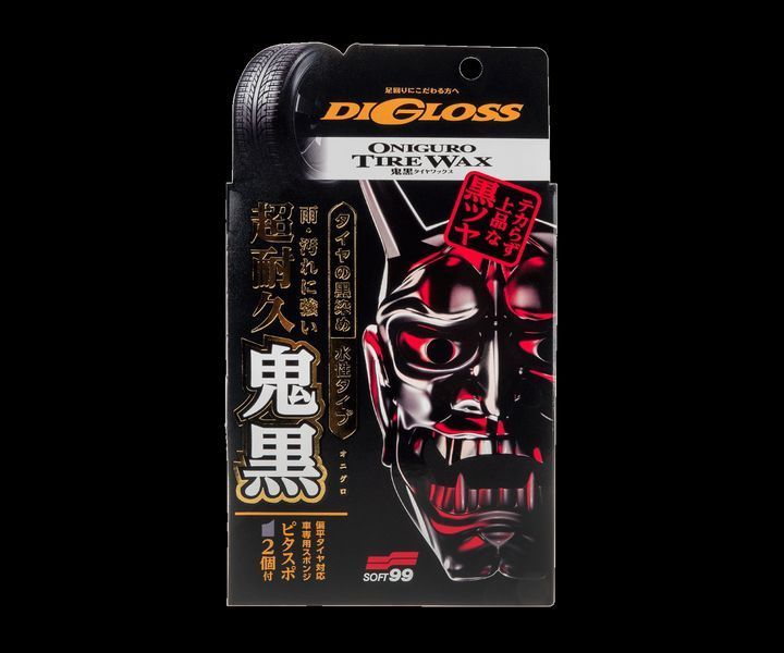 Чорніння для шин SOFT99 DiGloss Black Devil Tire Wax 2099 фото