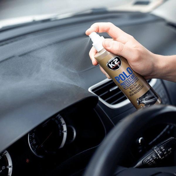 Поліроль для пластику K2 Polo Protectant матовий прозорий 350 мл K20145 фото